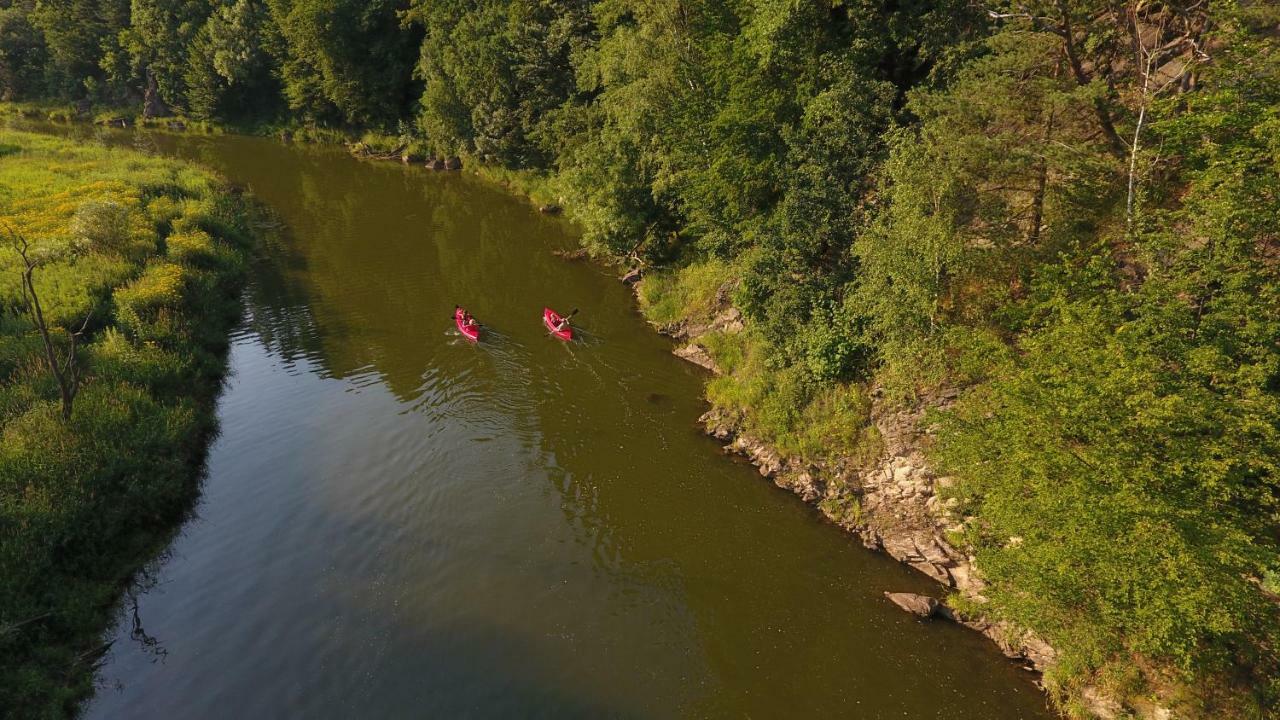 Osrodek Lesny Rajsko W Zapuscie Hotell Zapusta Exteriör bild